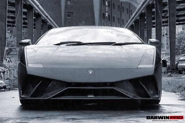 Darwinpro 2004-2008 Lamborghini Gallardo Bkss Style Front Bumper 1