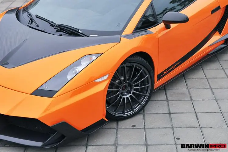 Darwinpro 2004-2008 Lamborghini Gallardo Bkss Style Front Fender 1