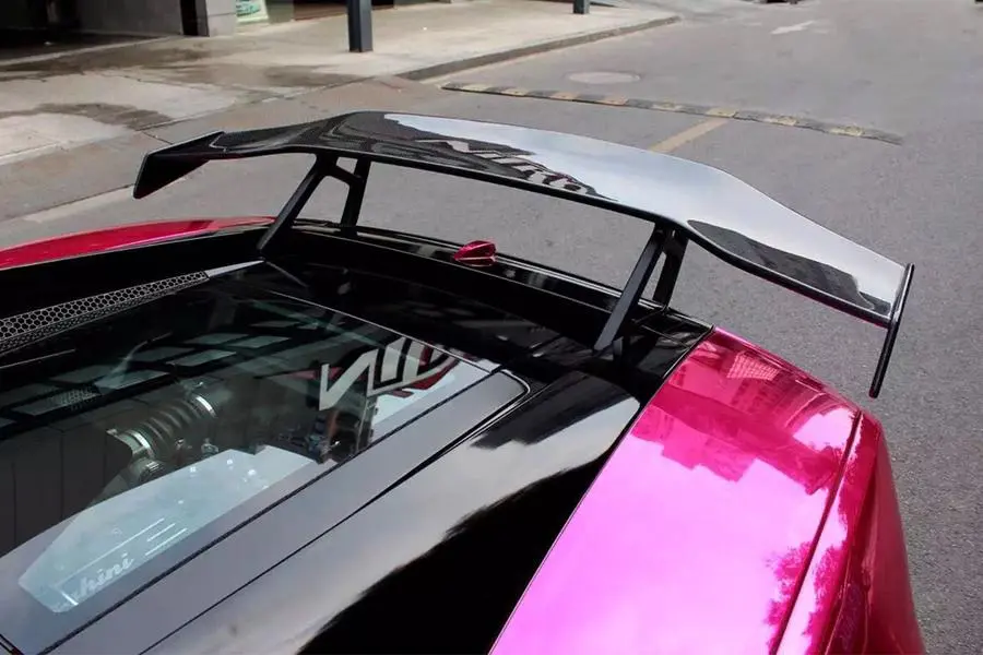 Carbonado 2004-2014 Lamborghini Gallardo Dc-Ii Style Carbon Fiber Trunk Spoiler 1