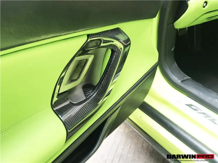 Darwinpro 2004-2014 Lamborghini Gallardo Carbon Fiber Door Handles 1