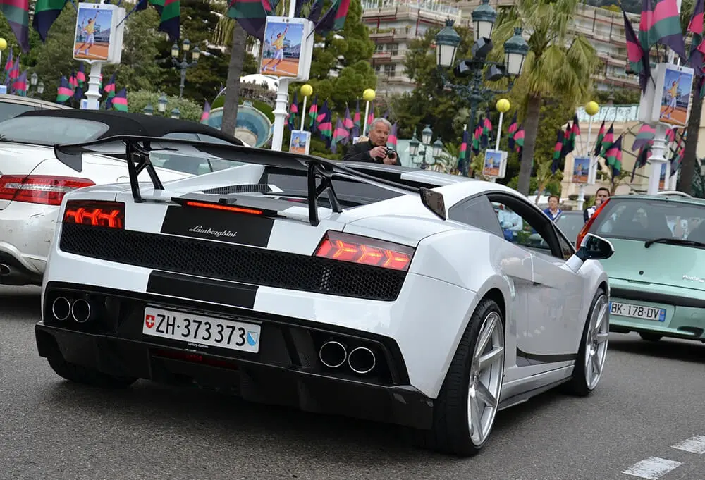 Lamborghini Gallardo / Lp550 / Lp560 Dmc Style Carbon Rear Spoiler 1