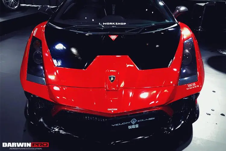 Darwinpro 2004-2008 Lamborghini Gallardo Spyder Iron Style Wide Full Body Kit 1