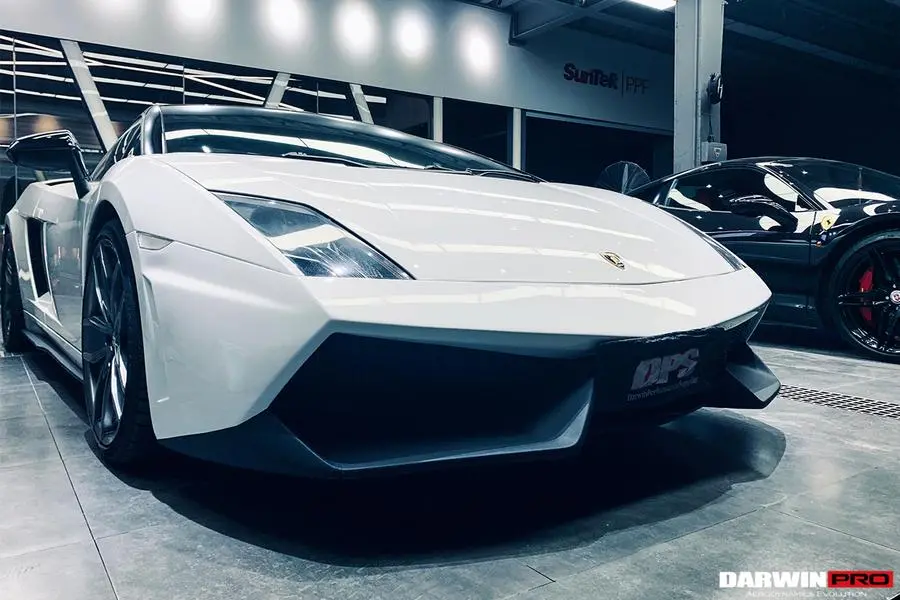 Darwinpro 2009-2014 Lamborghini Gallardo Lp550 Lp560 Use Lp570 Style Front Bumper 2