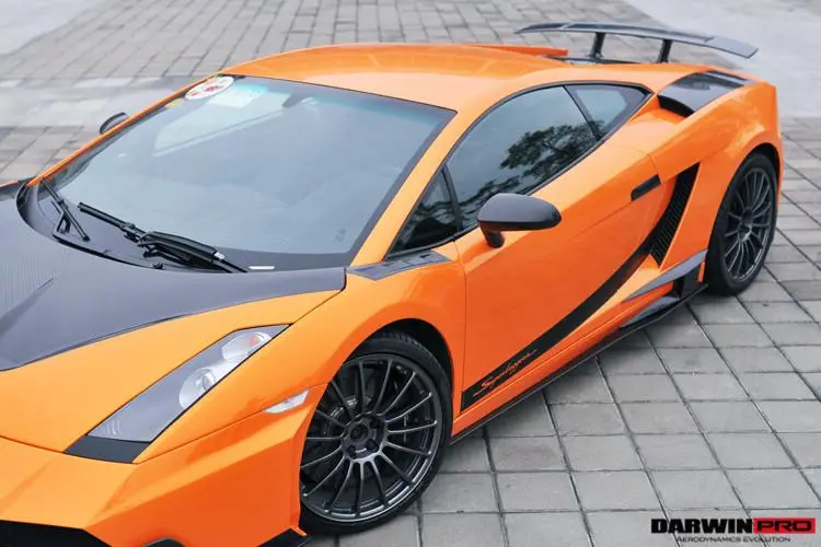 Darwinpro 2004-2014 Lamborghini Gallardo Lp570 Style Side Skirts 1