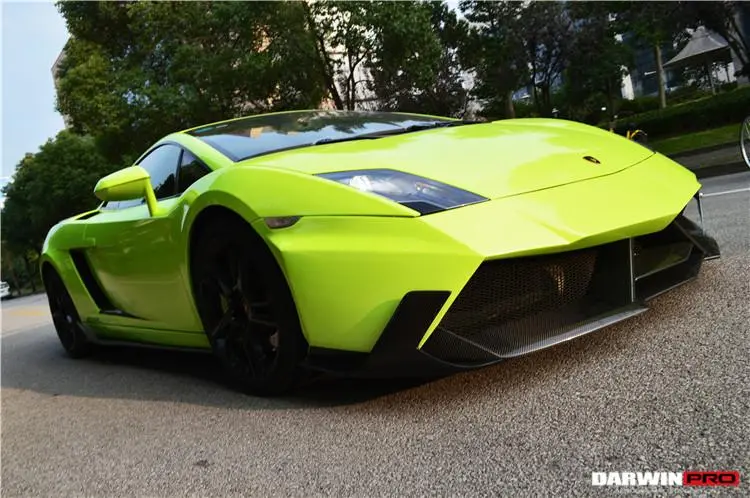 Darwinpro 2009-2014 Lamborghini Gallardo Lp550 Lp560 Vf Style Front Bumper 1