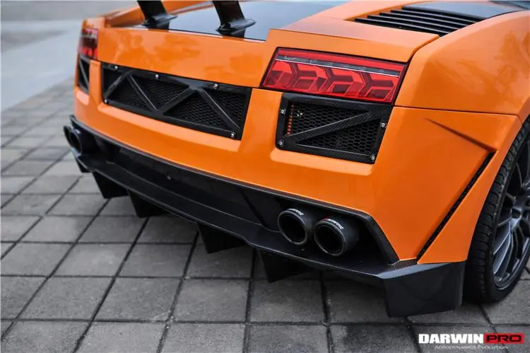 Darwinpro 2004-2008 Lamborghini Gallardo Vf Style Rear Bumper 1