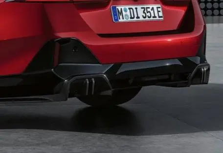 Genuine Bmw I5 G60 M-Performance Carbon Fiber Rear Diffuser 1