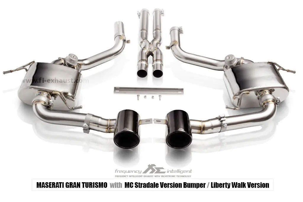 Fi-Exhaust Valvetronic Exhaust System For Maserati Granturismo S W/ Mc Bumper 1
