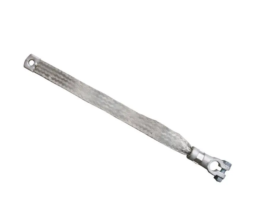 Battery Earth Strap 33Cm, Eye To Clamp - Universal 1