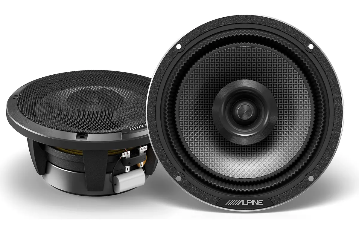 Alpine Hdz-65 Status Series 6-1 / 2" 2-Way Coaxial Speaker Set (Pair) 1