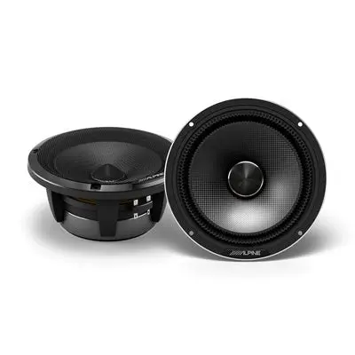 Alpine Hdz-653 Status Series Hi-Res 6-1 / 2" 3-Way Component System 1
