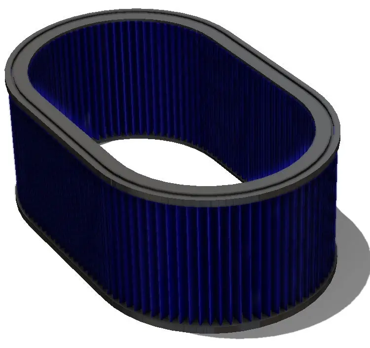 Replacement Halltech Hornet Cold Air Intake Air Filter For '20-'25 C8 Corvette 1