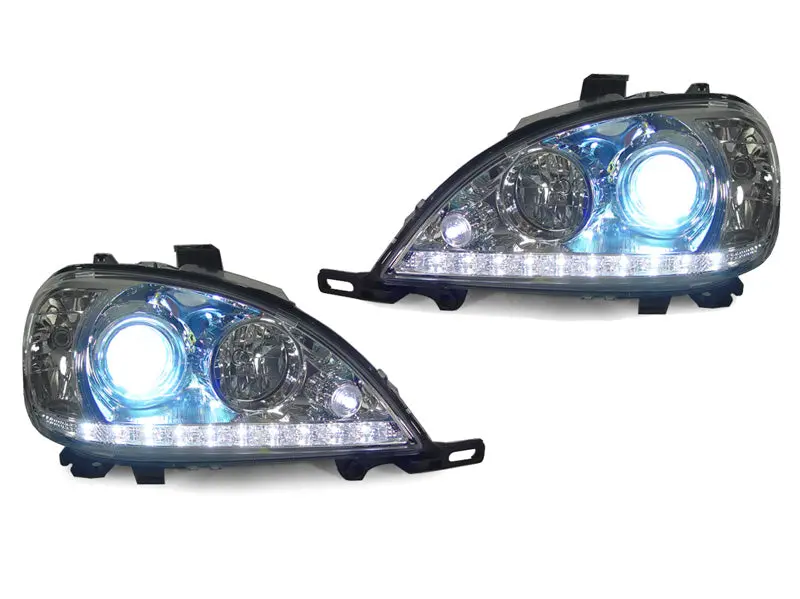 Mercedes-Benz Ml W163 98-01 Led Drl Projector Headlight 1