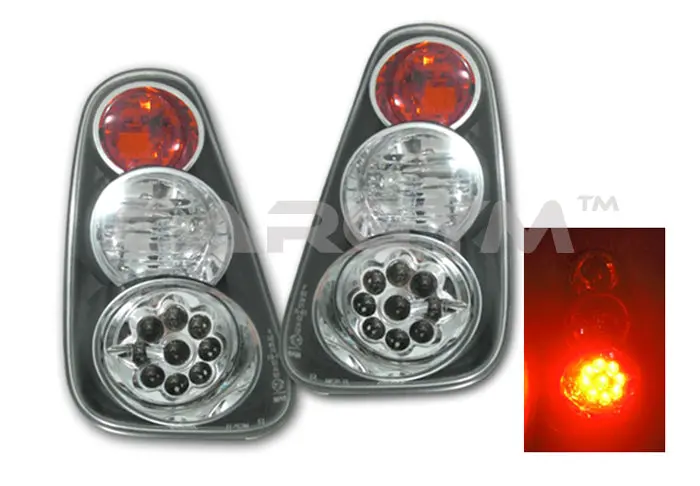 Mini Cooper 2001-2009 Black Housing Led Taillight 1