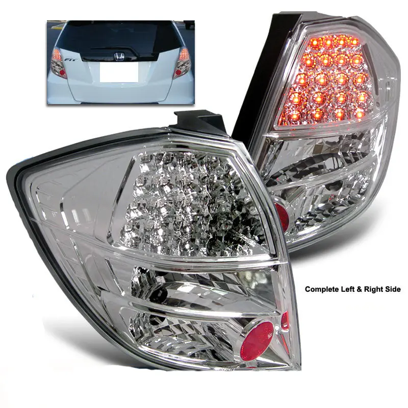 Honda 2008+ Fit / Jazz Chrome Led Taillight 1