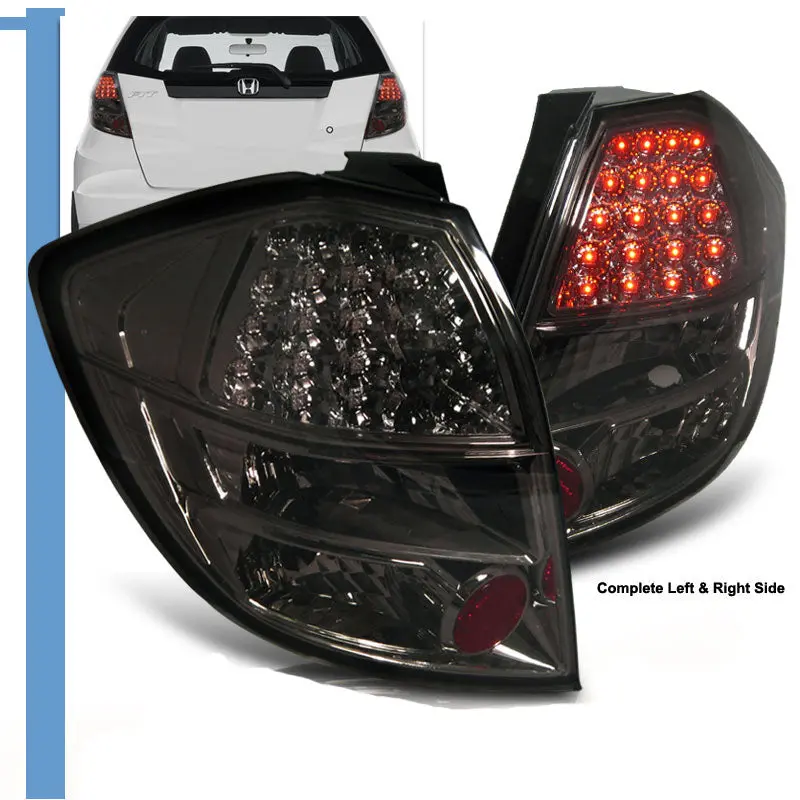 Honda 2008+ Fit / Jazz Full Smoke Led Taillight 1