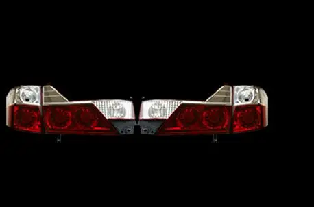Toyota Alphard 05-08 Led Red & Clear Taillight 1