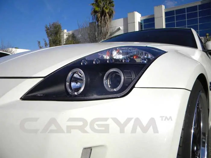 Nissan Fairlady 350Z Z33 Led Halo Rings Projector Headlight 1
