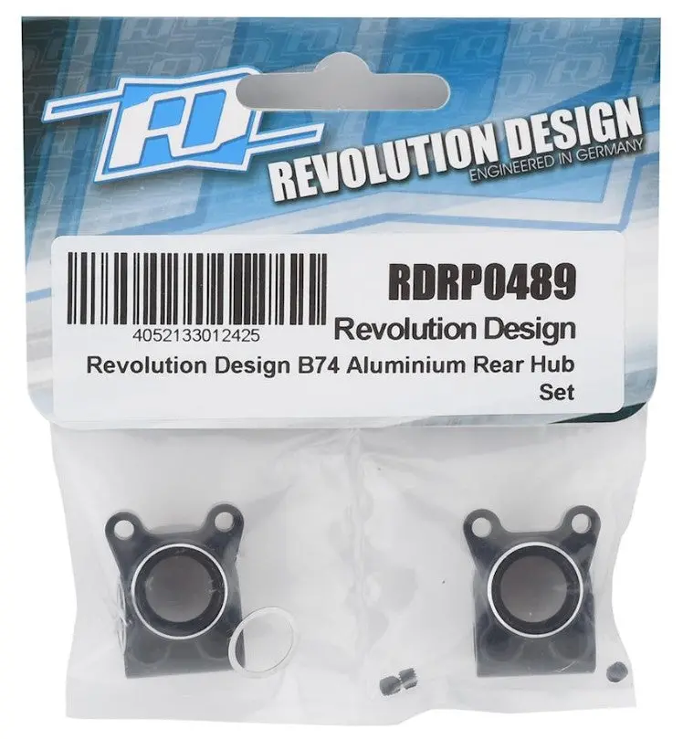 Rdrp0489 Revolution Design B74.1/B74 Aluminium Rear Hub Set 1