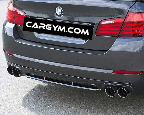 Bmw F10 5-Series Hn Style Carbon Fiber Rear Diffuser 1