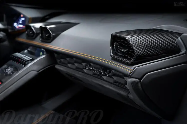 Darwinpro 2015-2019 Lamborghini Huracan Lp610/Lp580 Autoclave Carbon Fiber Ac Panel Trim 1