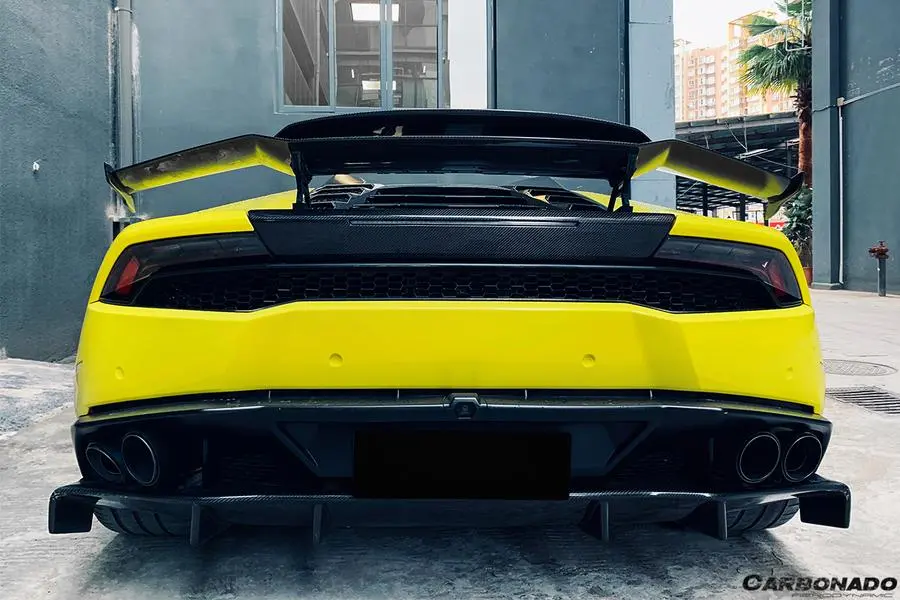 Carbonado 2015-2020 Lamborghini Huracan Lp610/Lp580 Dc Style Rear Diffuser 1