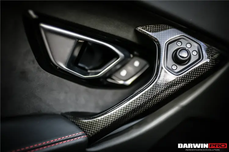 Darwinpro 2015-2019 Lamborghini Huracan Lp610/Lp580 Autoclave Carbon Fiber Door Handle 1