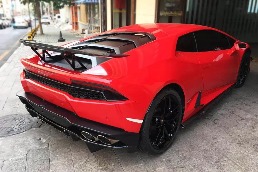 Carbonado 2015-2020 Lamborghini Huracan Lp610/Lp580 Rzs Style Carbon Fiber Trunk Spoiler 1