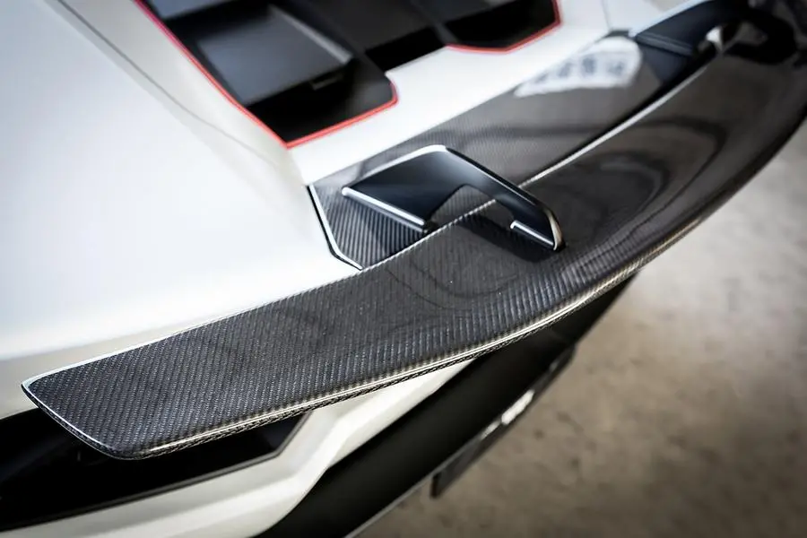 Carbonado 2015-2020 Lamborghini Huracan Lp610/Lp580 Vrs-Ii Style Carbon Fiber Trunk Spoiler 1