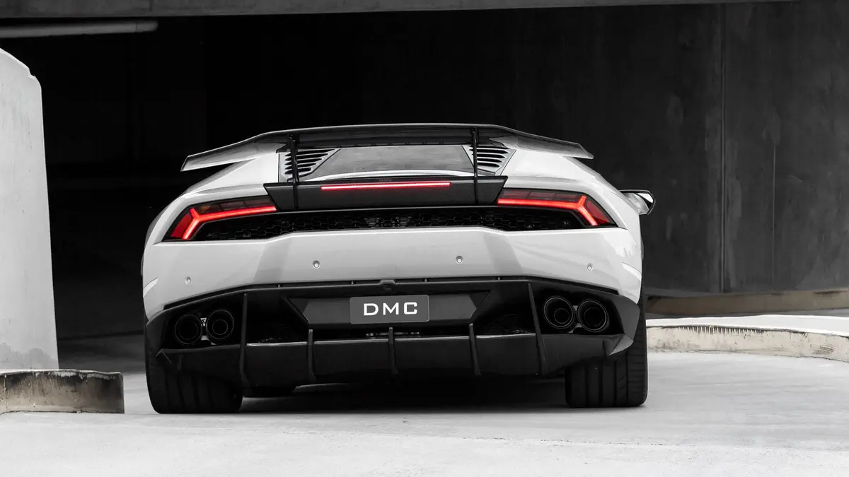Dmc Lamborghini Huracan Lp610 Rear Diffuser Sv Style 1