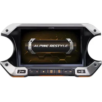 Alpine I509-Wra-Jl 9" Weather Resistance Restyle System For Jeep Wrangler Jl & Gladiator Jt 1