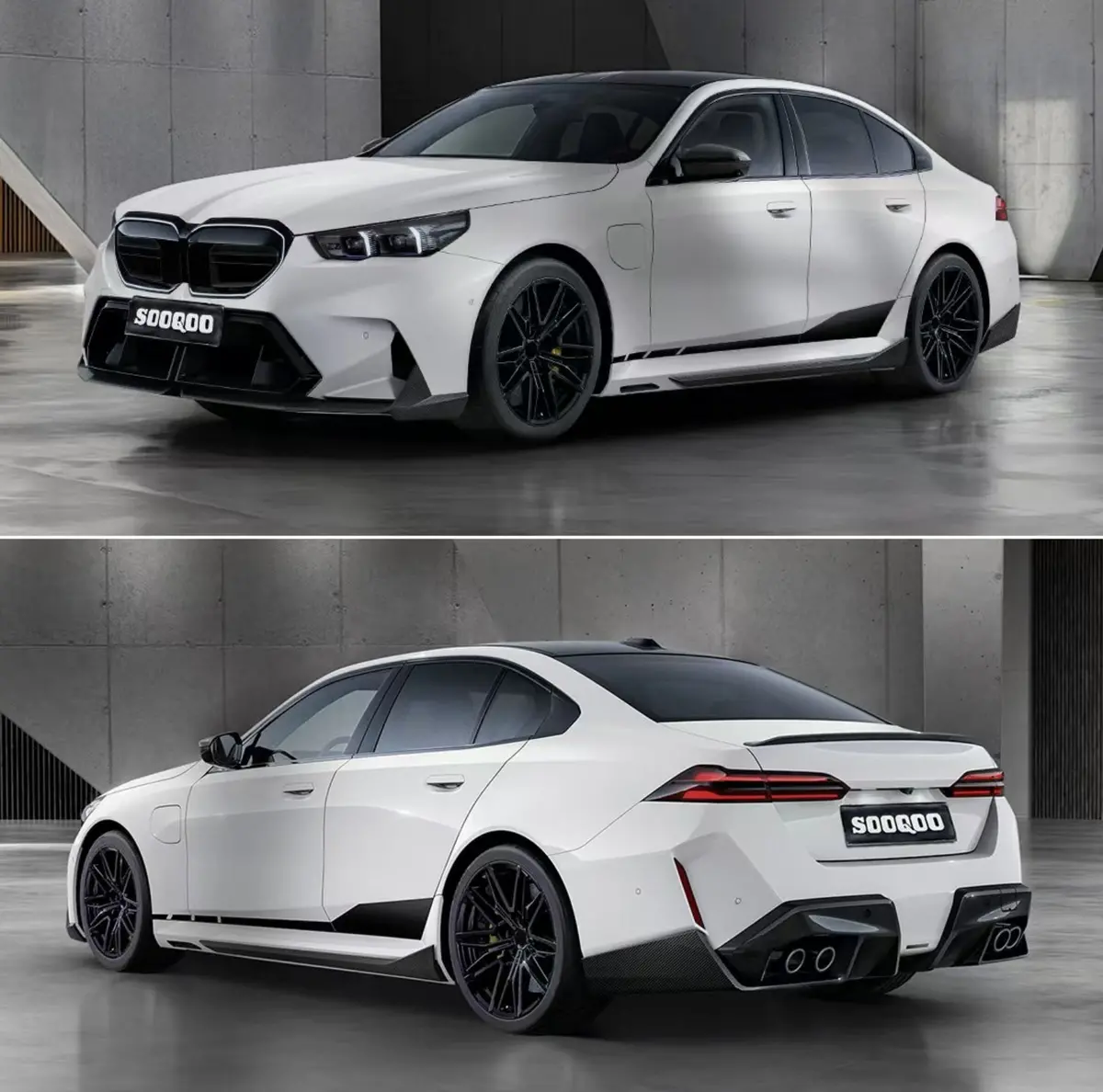 Sooqoo Bmw M5 G90 G99 M Performance Dry Carbon Fiber Aero Body Kit 1
