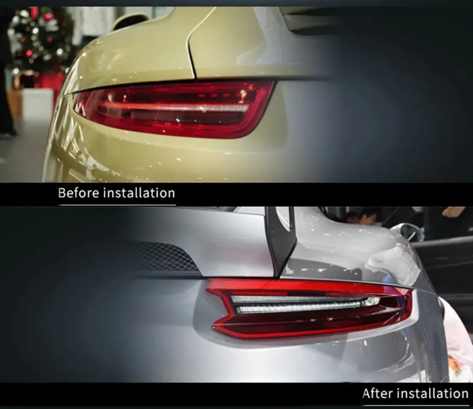 991.2 Gt3 Style Rear Bumper Kit For Porsche 911 991 Carrera / Gt3 2012-2018 6