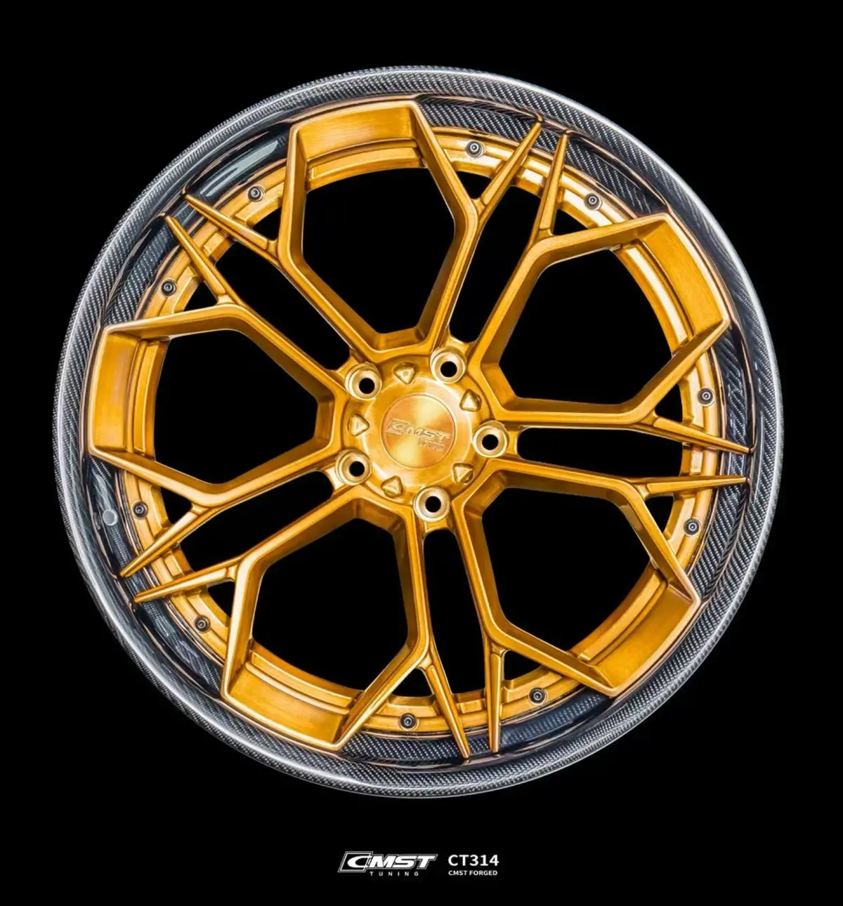 Cmst Ct314 2-Pieces Modular Forged Wheel 1