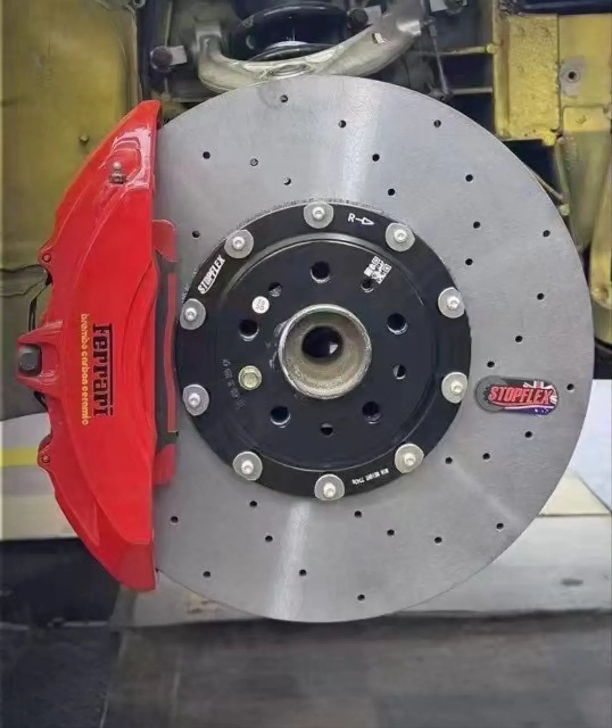 Stopflex Carbon Ceramic Brake Discs Upgrade Set For Ferrari F430 2