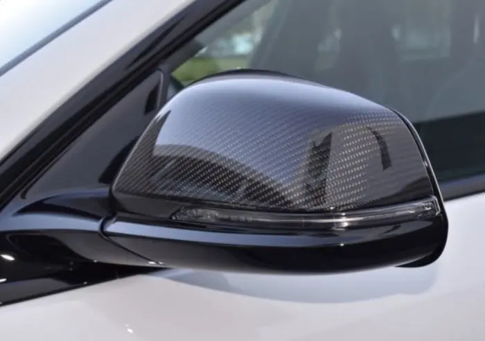 Bmw M Performance Carbon Fiber Mirror Covers For 1-Series F40 1