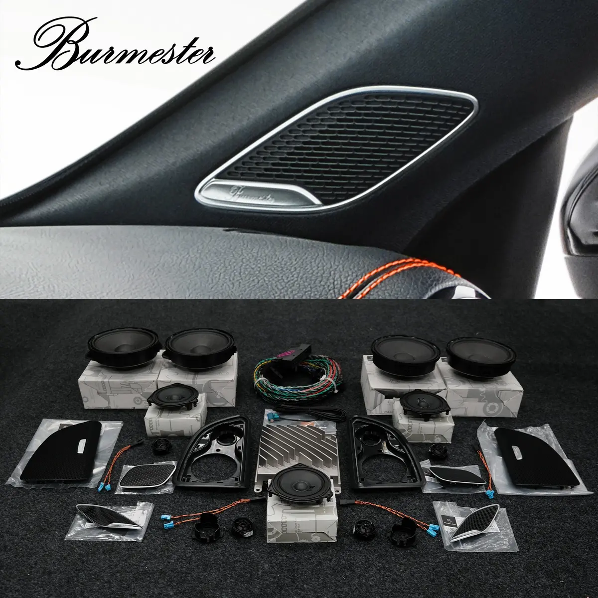 Burmester 11 Speakers System For Mercedes-Benz W177 Cla45s / C118 Cla45s 1