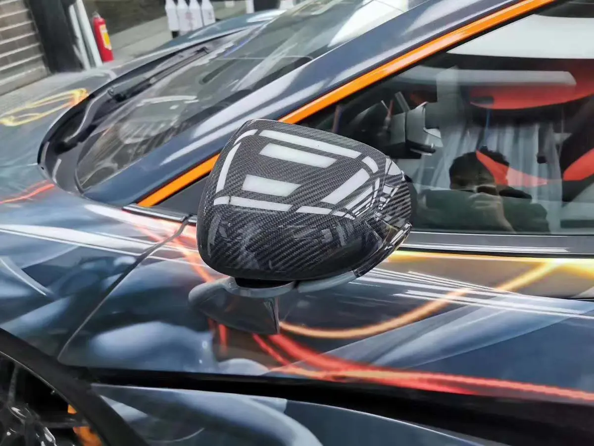 Mclaren Mp4-12C / 650S / 720S / 765Lt / 540C / 570S Dry Carbon Fiber Mirror Housing 1