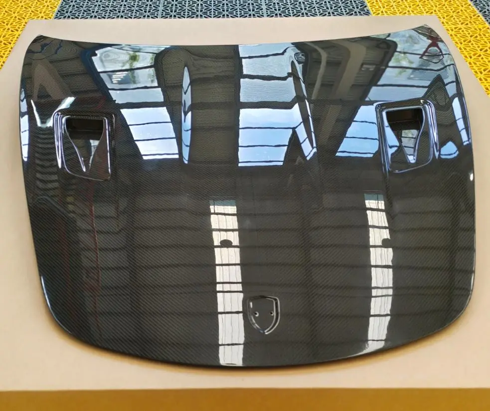 Porsche 718 Boxster / Cayman Gt2 Rs / Gt3 Rs Style Carbon Fiber Front Hood Bonnet 4
