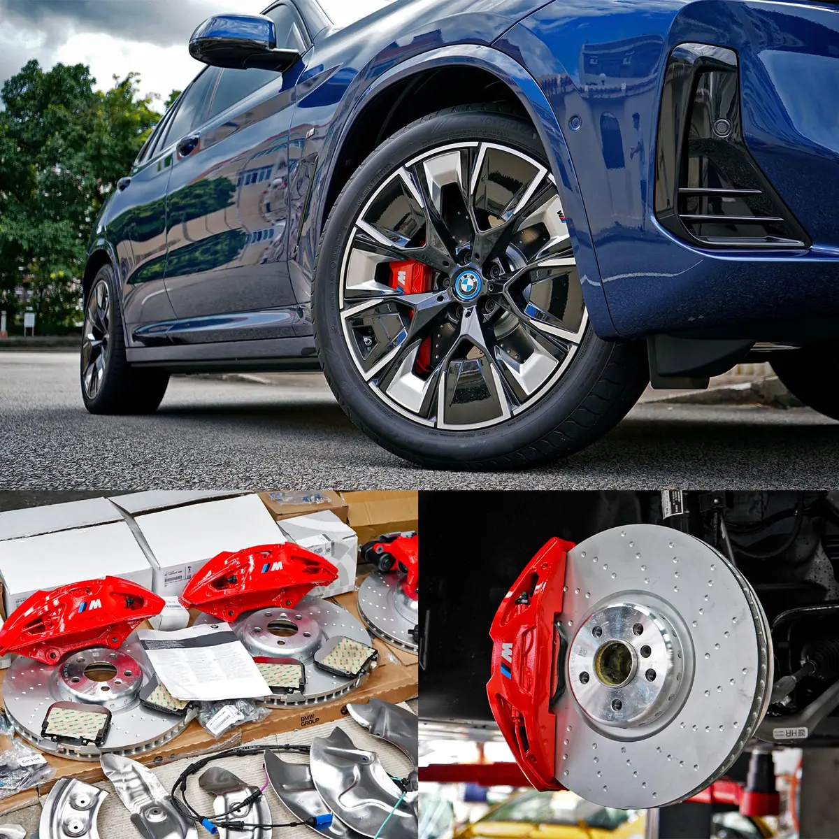 Bmw M-Performance Ix3 I20 / X3 G01 / X4 G02 Front (4 Pot) & Rear (1 Pot) Brake Retrofit Kit 1