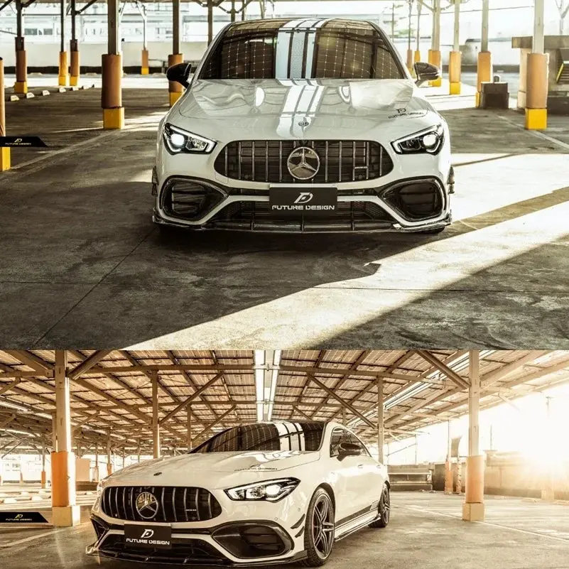 Future Design Carbon Fiber Aero Body Kit For Mercedes-Benz Cla C118 Cla45 / Cla45s 1