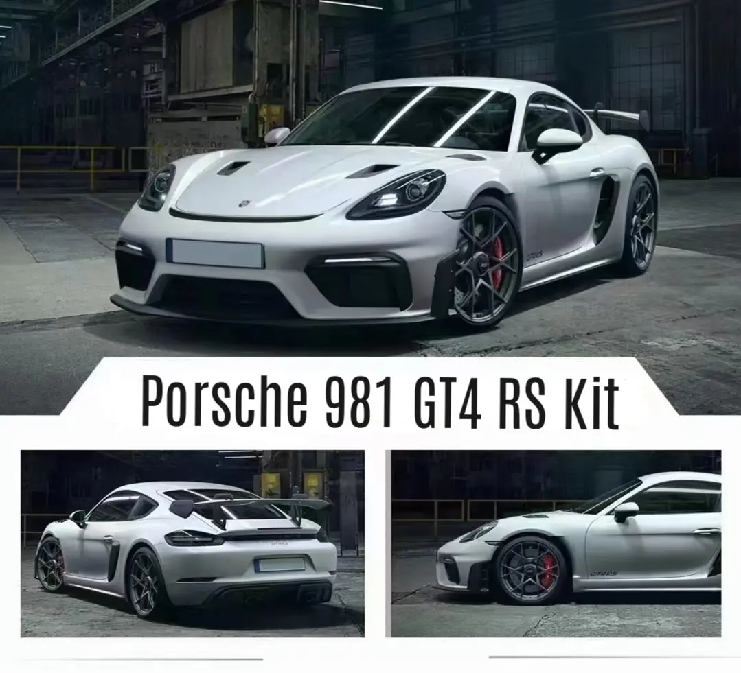 Porsche 981 Cayman 2012-2016 Gt4 Rs Conversion Kit 1