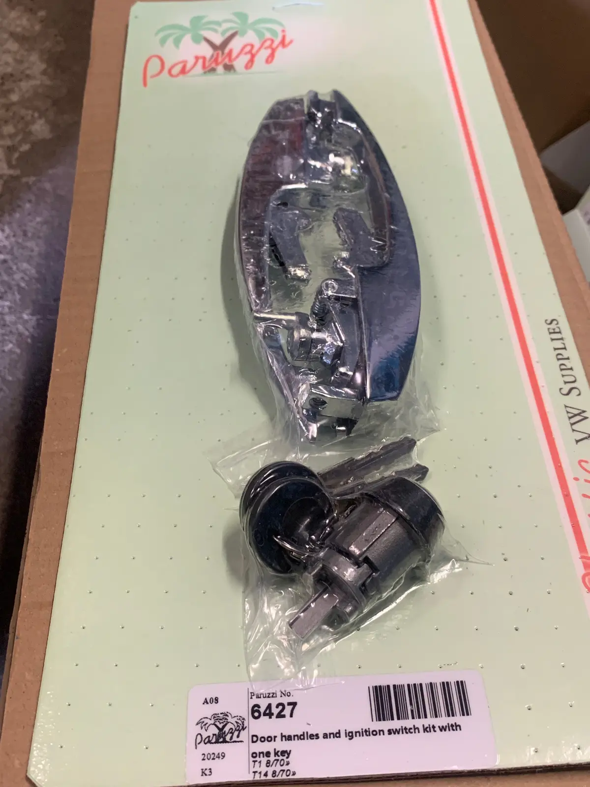 Door Handles & Ignition Kit, 1