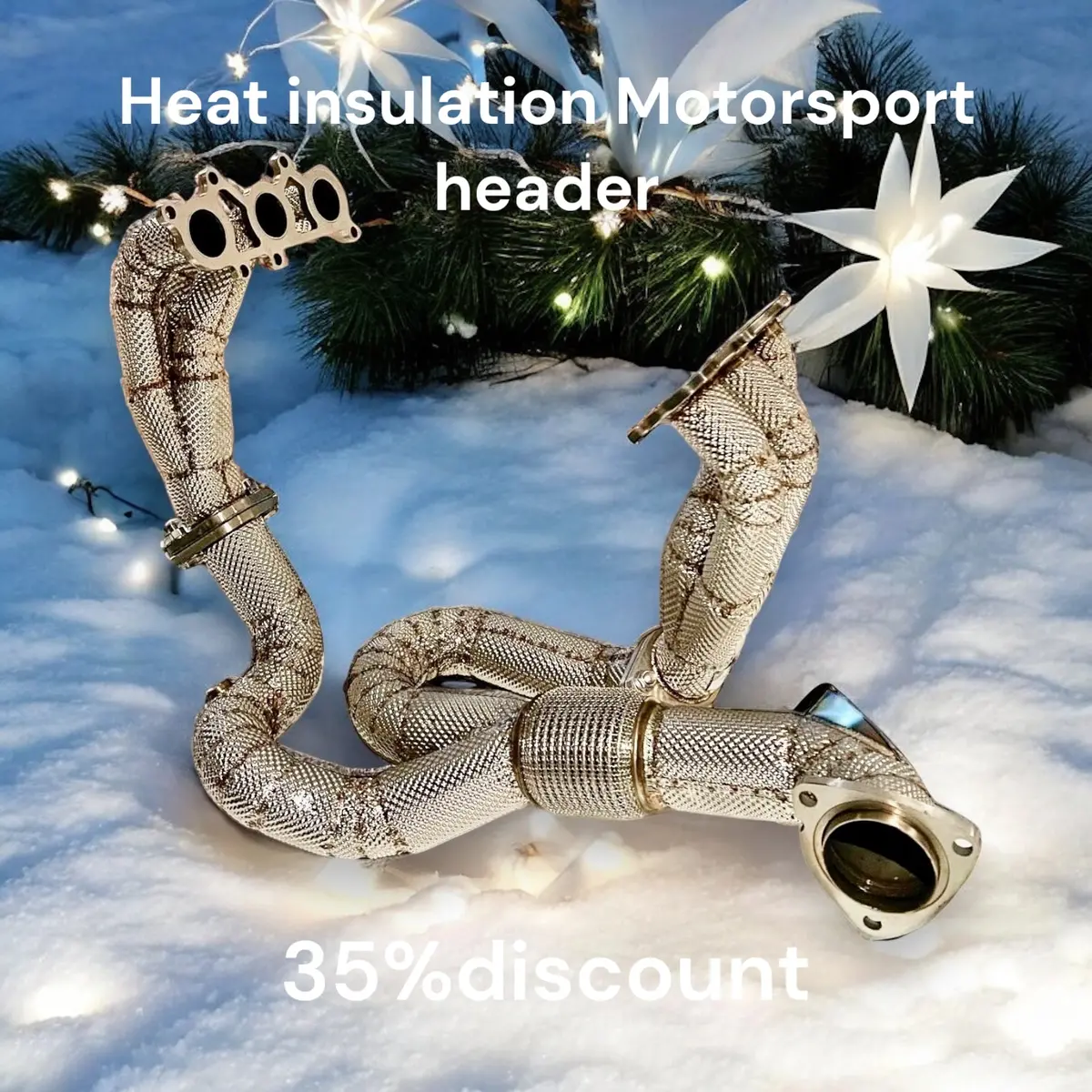 Aerie Performance Lotus Premium Heat Insulation Motorsports Header 1