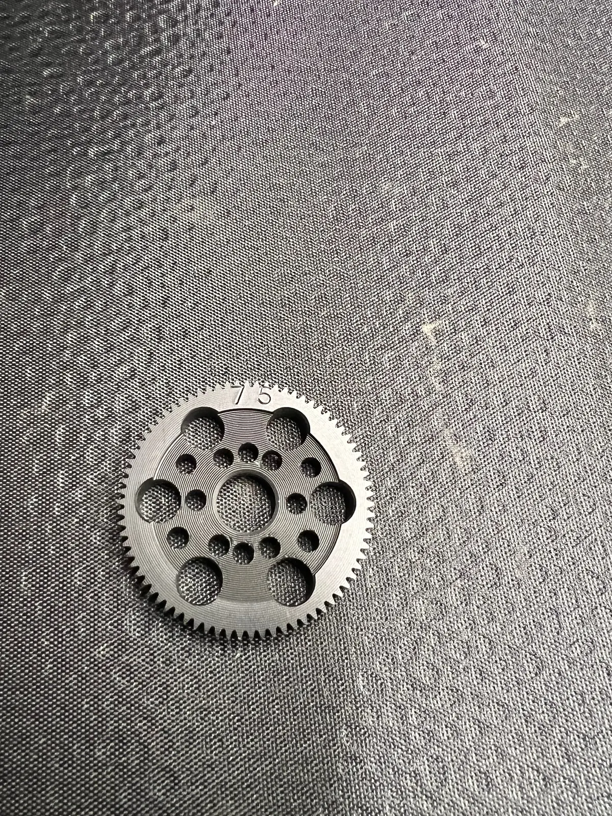 75T 48 Pitch Wide Spur Gear 1
