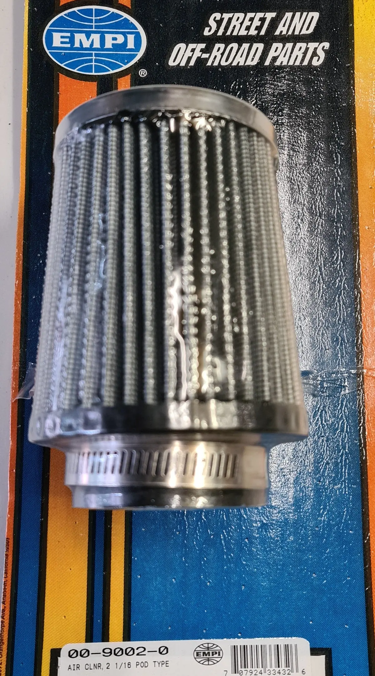 Air Cleaner, Pod Style 2 1/16" 1