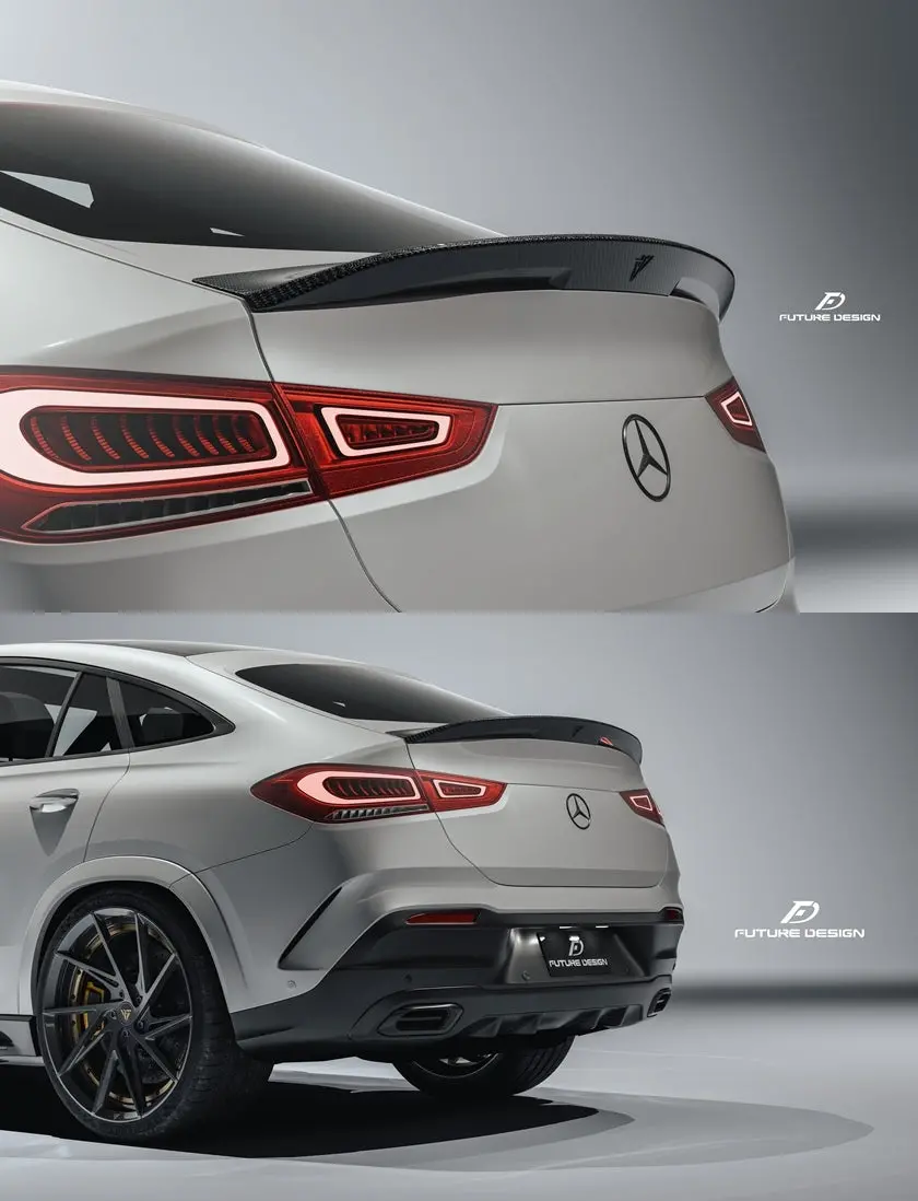 Future Design Carbon Fiber Rear Spoiler For Mercedes Benz Gle C167 Coupe 2020+ 1