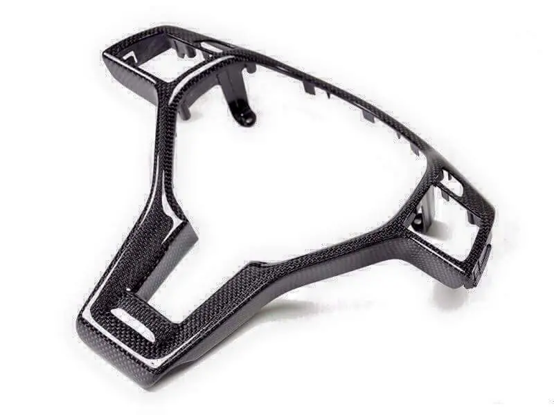 Mercedes-Benz Carbon Fiber Steering Wheel Trim For Amg Only 1