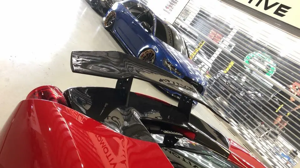 Dmc Ferrari 488 Gtb Carbon Fiber Rear Panel Base 2