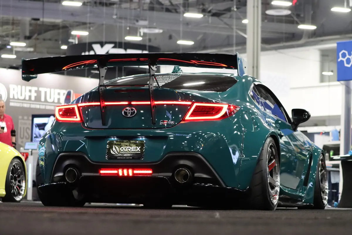 Alpharex 22-24 Toyota Gr86 / Subaru Brz Nova-Series Prismatic Rear Bumper Led Brake Light 2